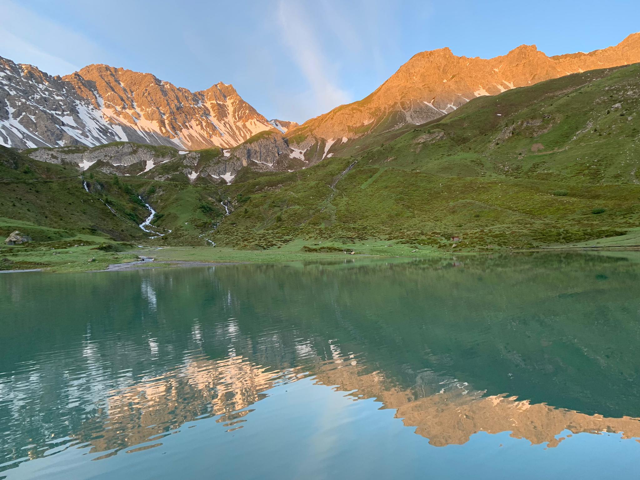 Abendstimmung am Schwellisee